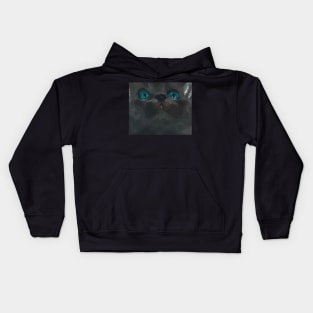 Crazy lazy super chill Cat Kids Hoodie